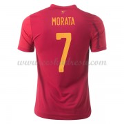 Fotbalové Dresy Levně Španělsko ME 2020 Alvaro Morata 7 Domáci Dresy..